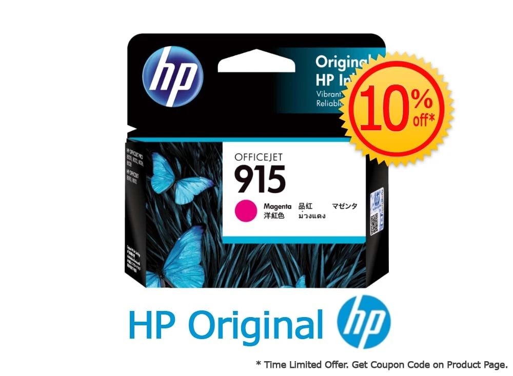 HP 915 Magenta Ink Cartridge
