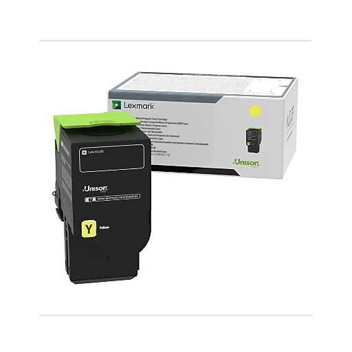 Lexm 75M1HY0 HY Yellow Toner