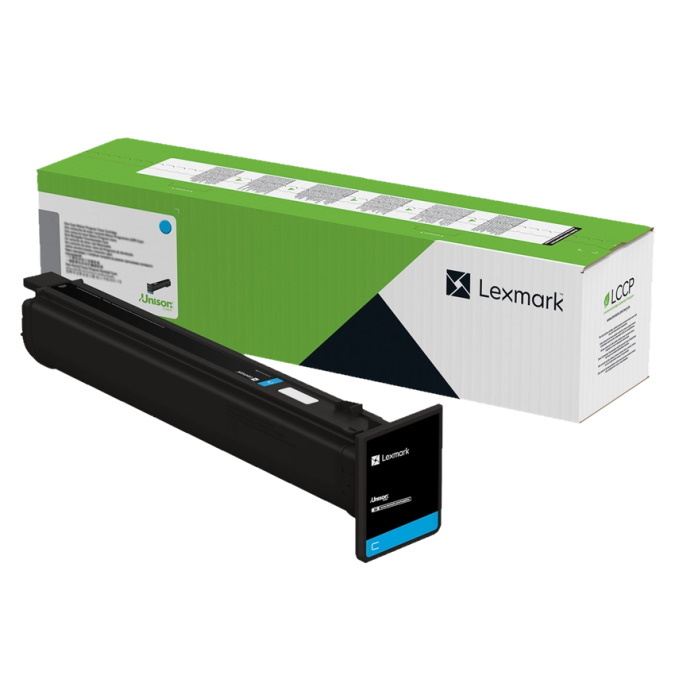 Lexm 77L10C0 Cyan Toner