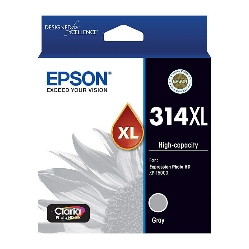 314XL LIGHT GREY INK CLARIA PHOTO HD