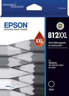812XXL - EXTRA HIGH BLACK INK CARTRIDGE