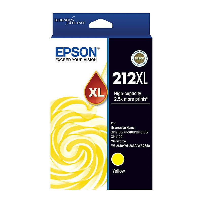 Epson 212XL Yellow High Yield Ink Cartridge