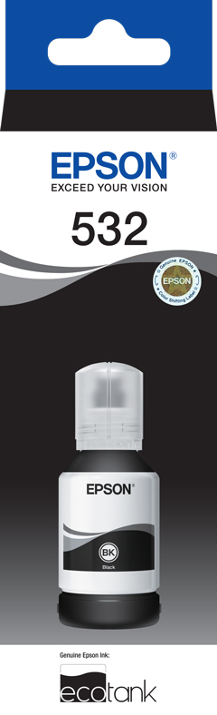 T532 BLACK ECOTANK INK BOTTLE