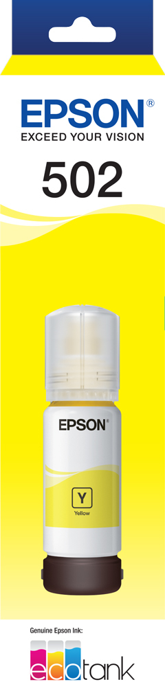 Epson T502 Yellow Ink Bottle