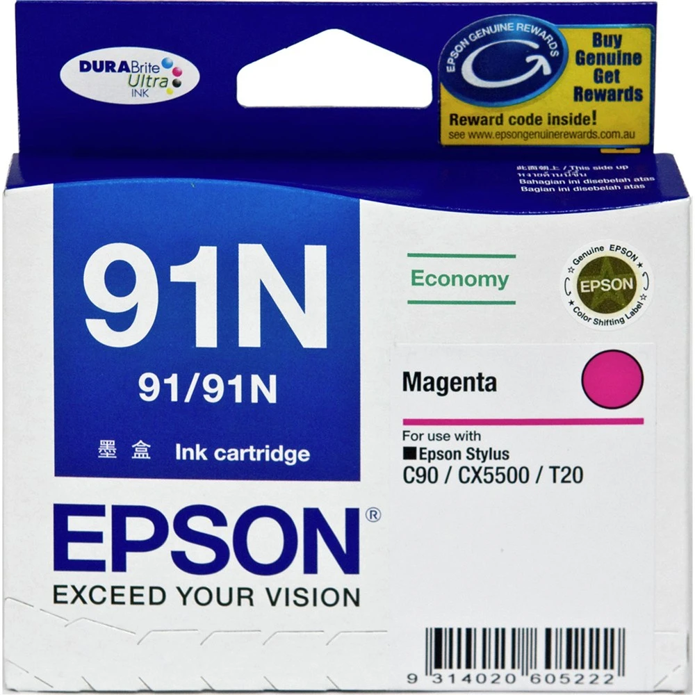 T107 91N INK CARTRIDGE MAGENTA