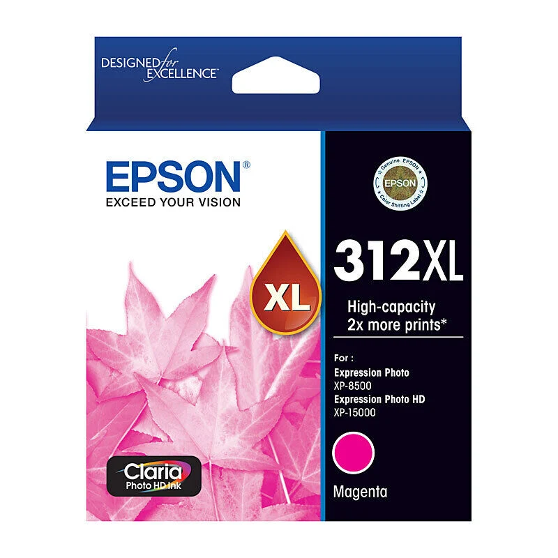 312XL MAGENTA INK CLARIA PHOTO HD