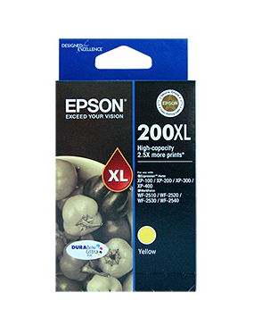 Epson 200XL Yellow High Yield Ink Cartridge DAMAGED BOX