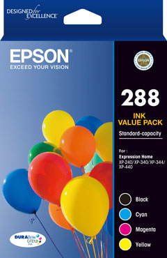 288 4 COLOUR PACK DURAB INK