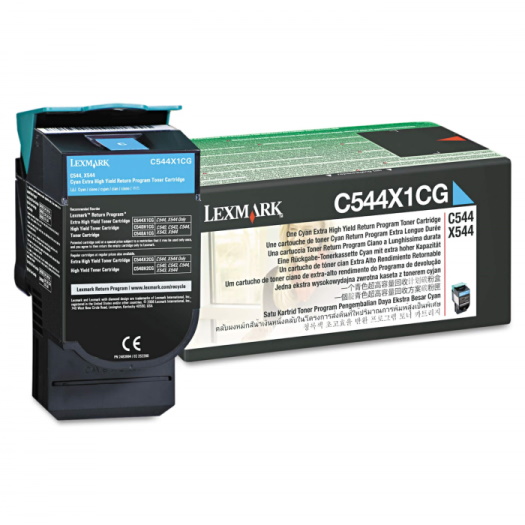 Lexm C544X1CG Cyan Toner