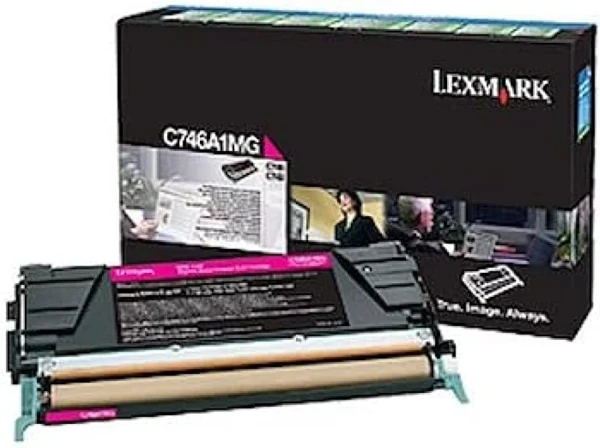 Lexm C746A1YG Magl Pre Cart