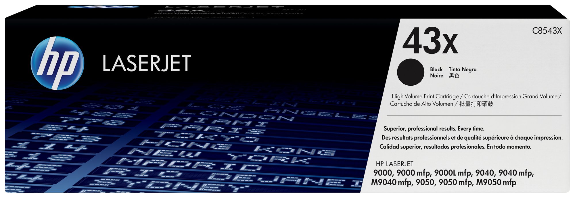 43X BLACK HY LJ TONER CART C8543X