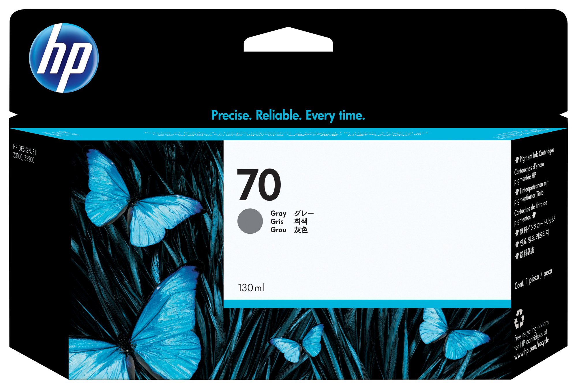 HP 70 130ml Grey Ink Cartridge