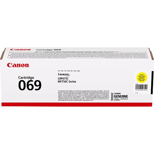 Canon CART069Y Yellow Toner
