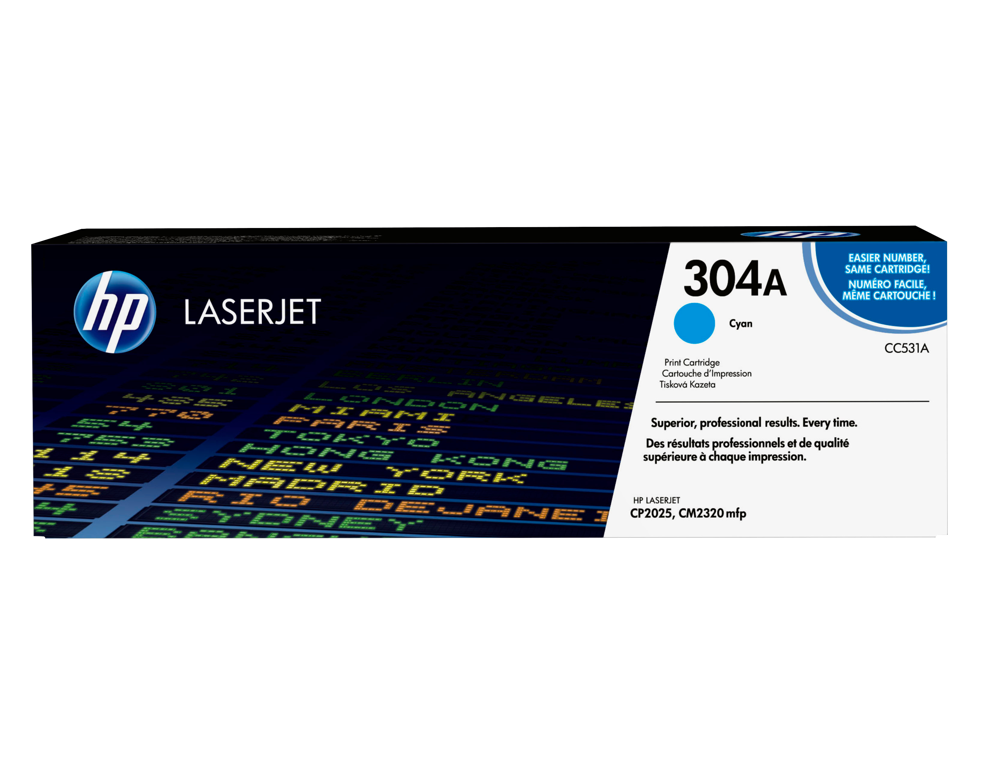 HP 304A Cyan Toner