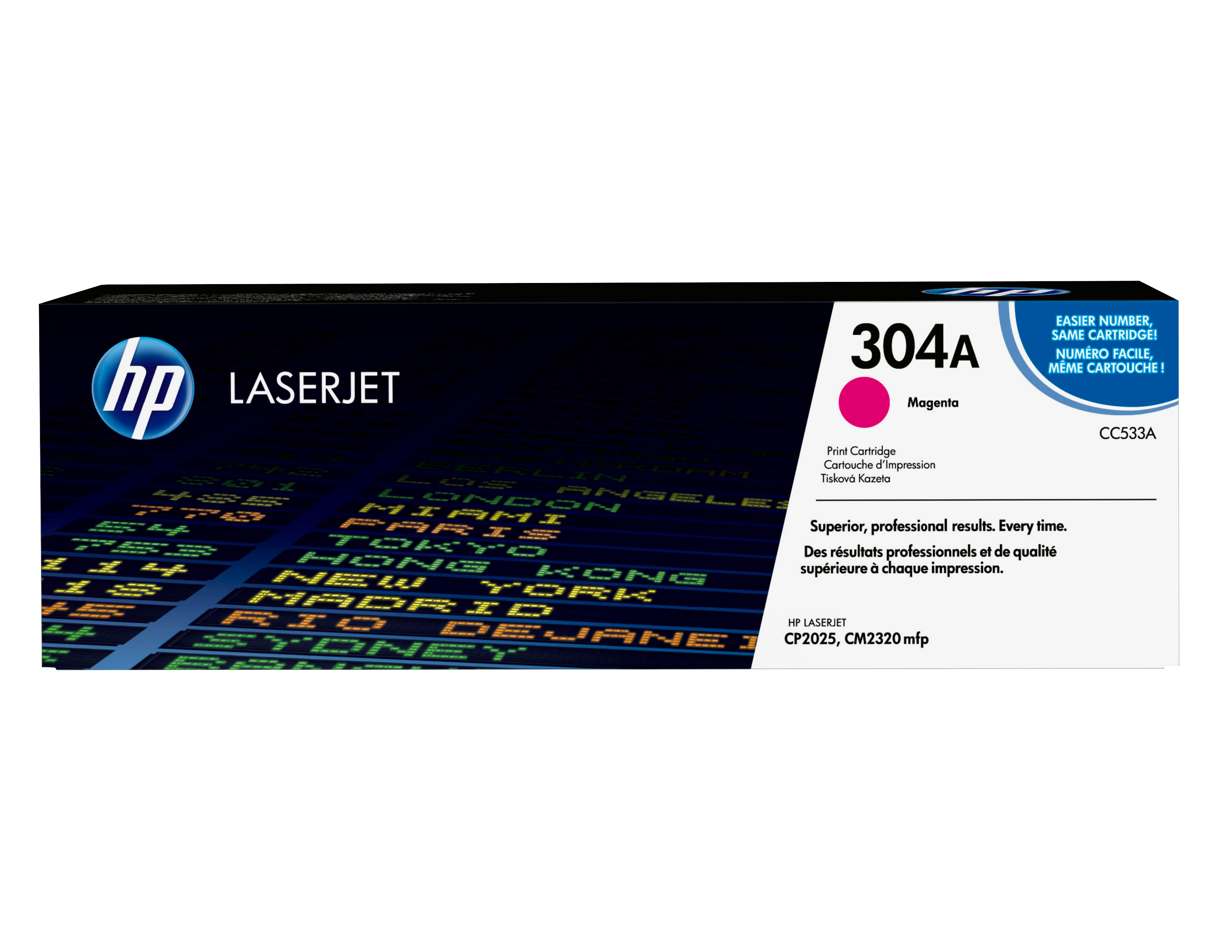 HP 304A Magenta Toner