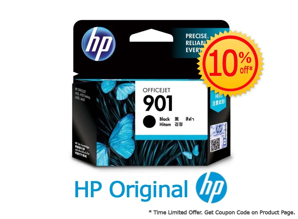 901 BLACK INK CART CC653AA