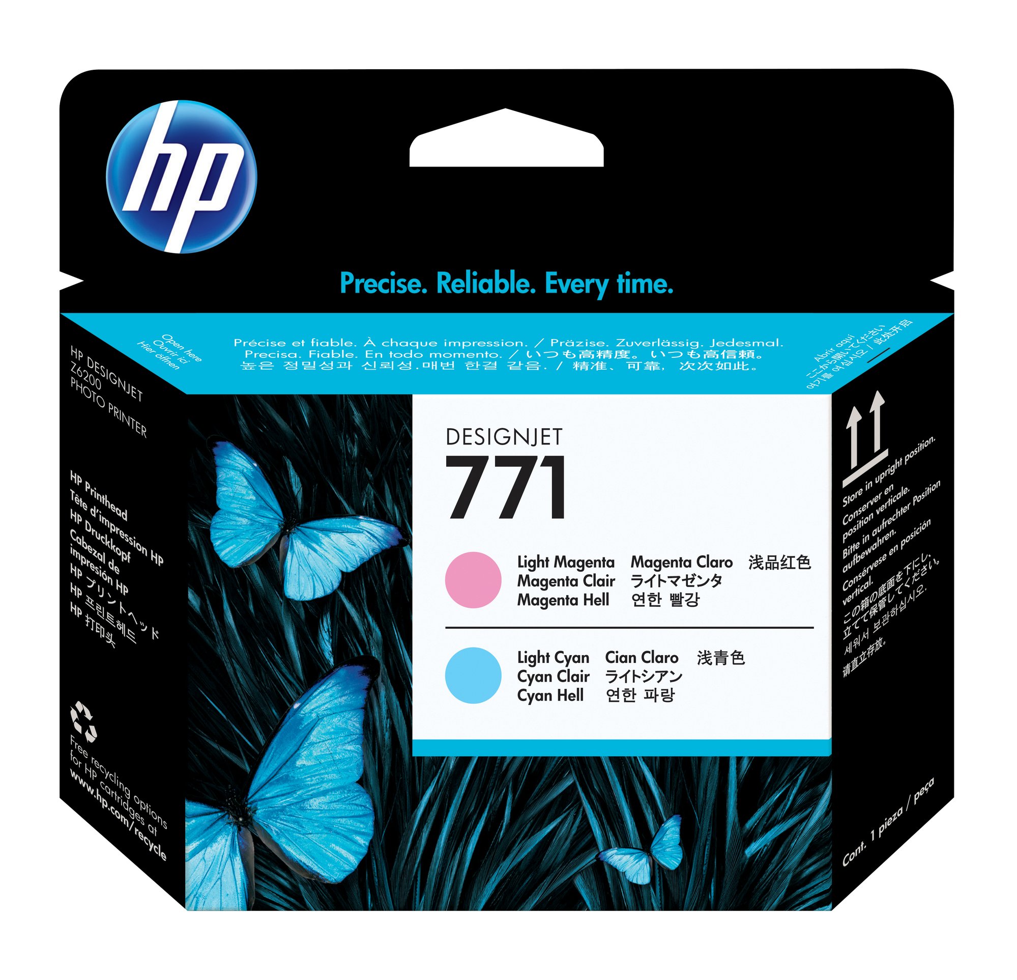 HP 771 Lt Magenta/Lt Cyan Printhead