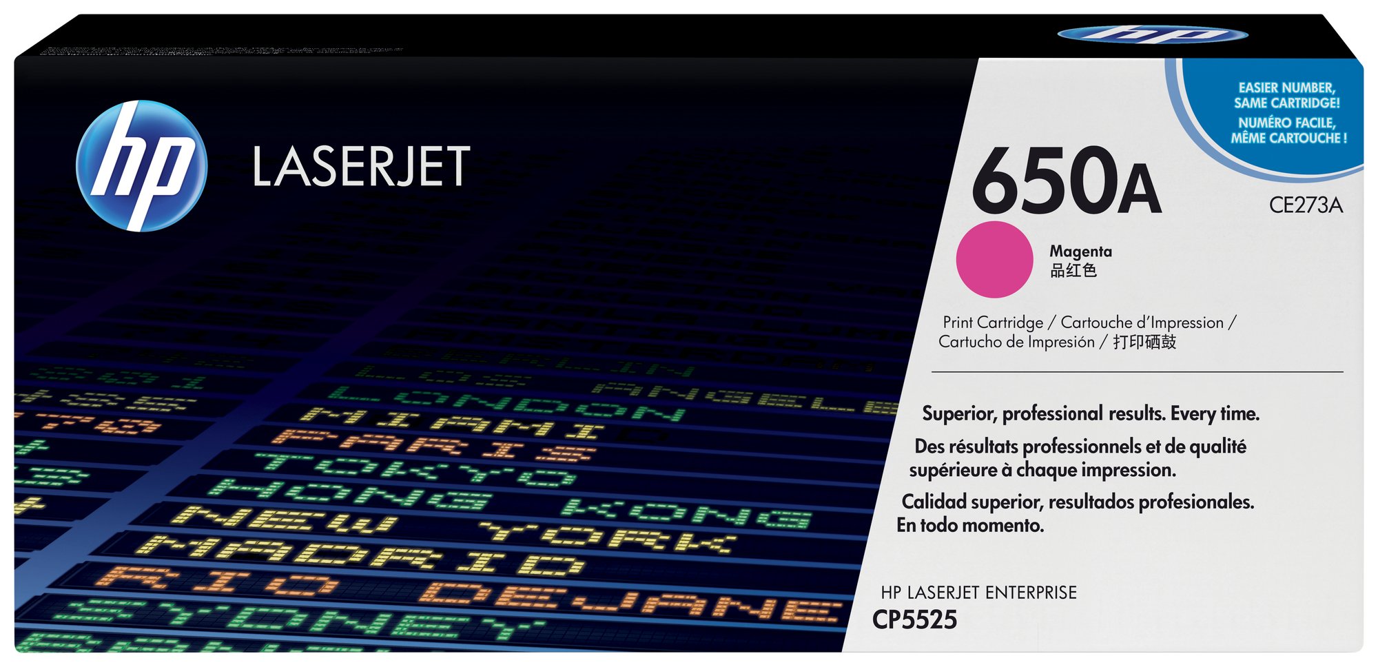 HP 650A Magenta Toner