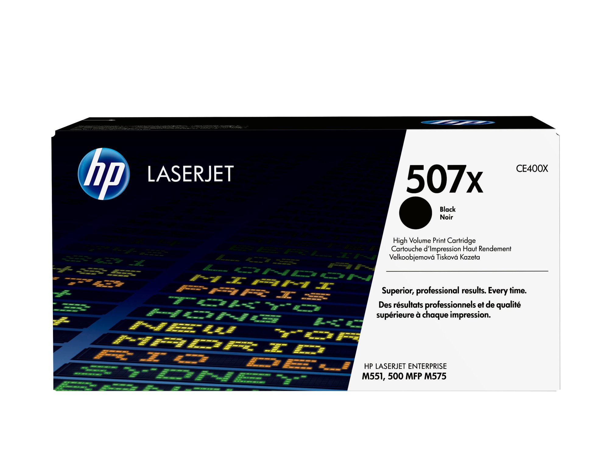 HP 507X Black High Yield Toner
