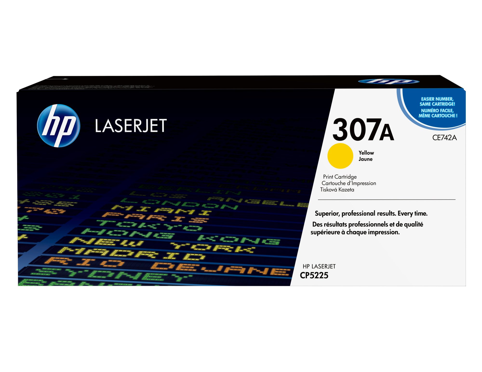 HP 307A Yellow Toner