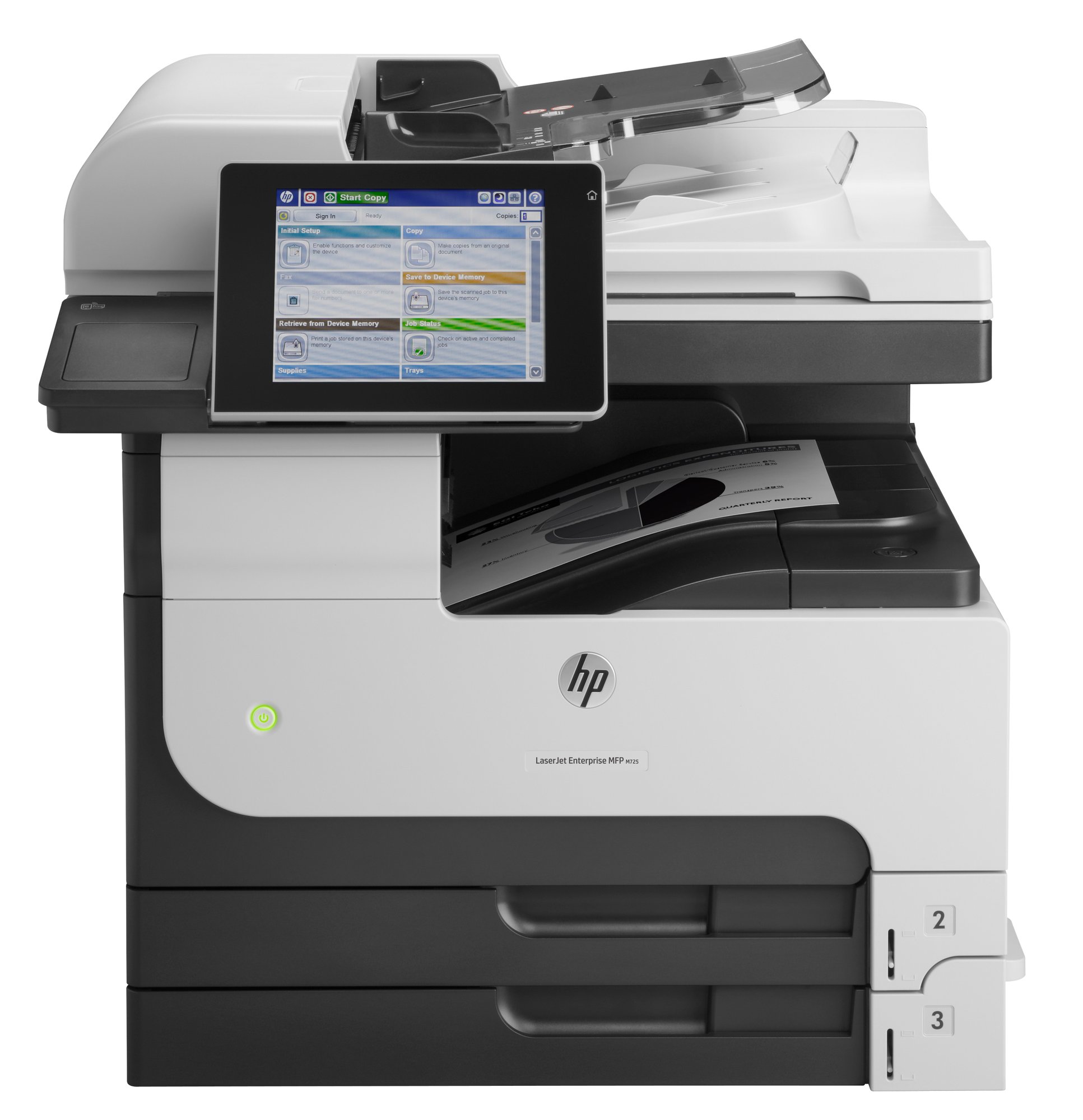 HP LaserJet Enterprise MFP M725DN 41ppm A3 Mono Laser MFP