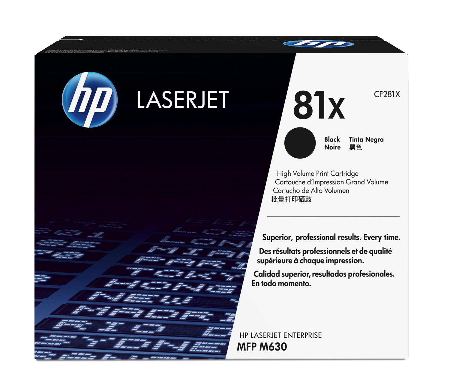 HP 81X Black High Yield Toner