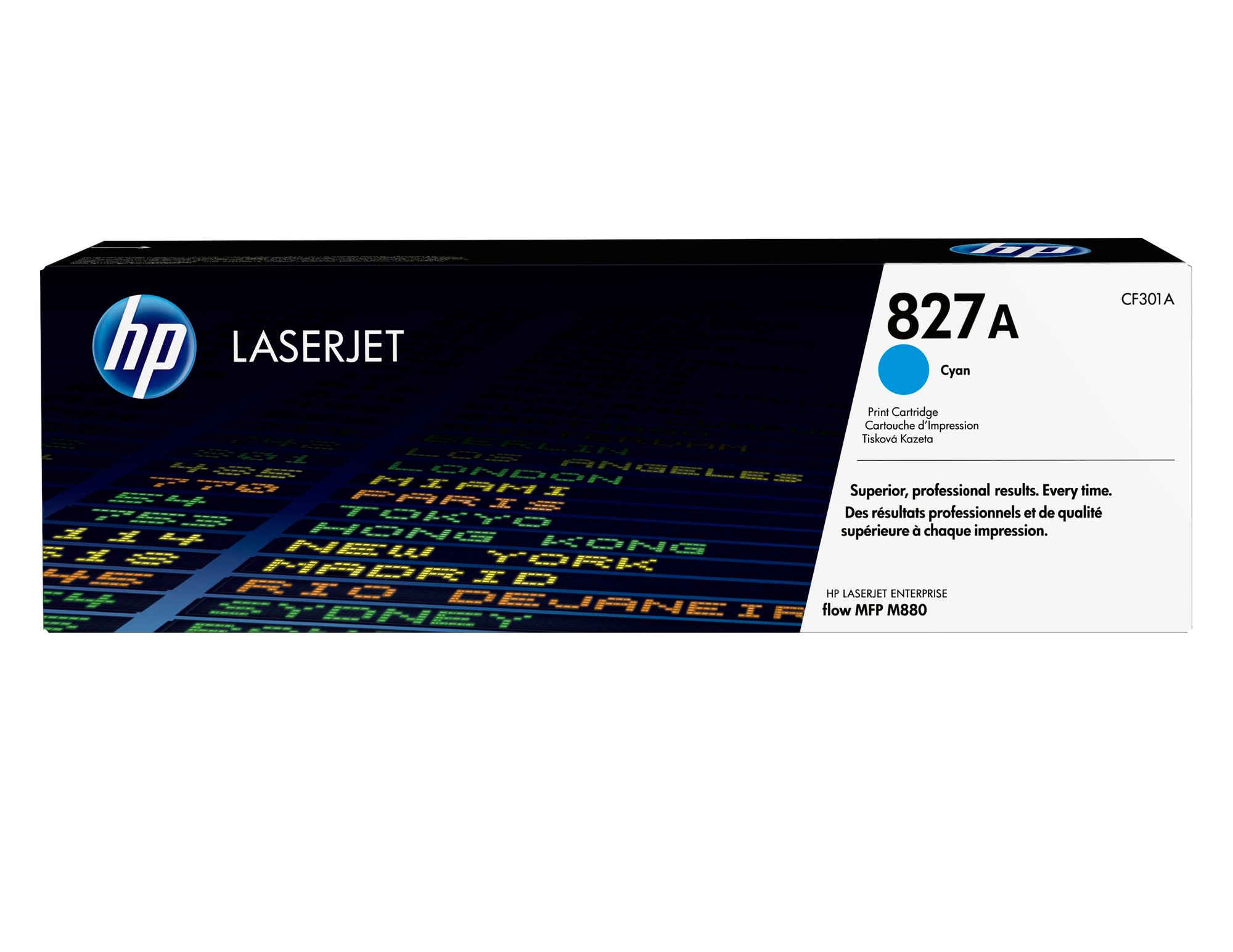 827A CYAN LJ TONER CART CF301A