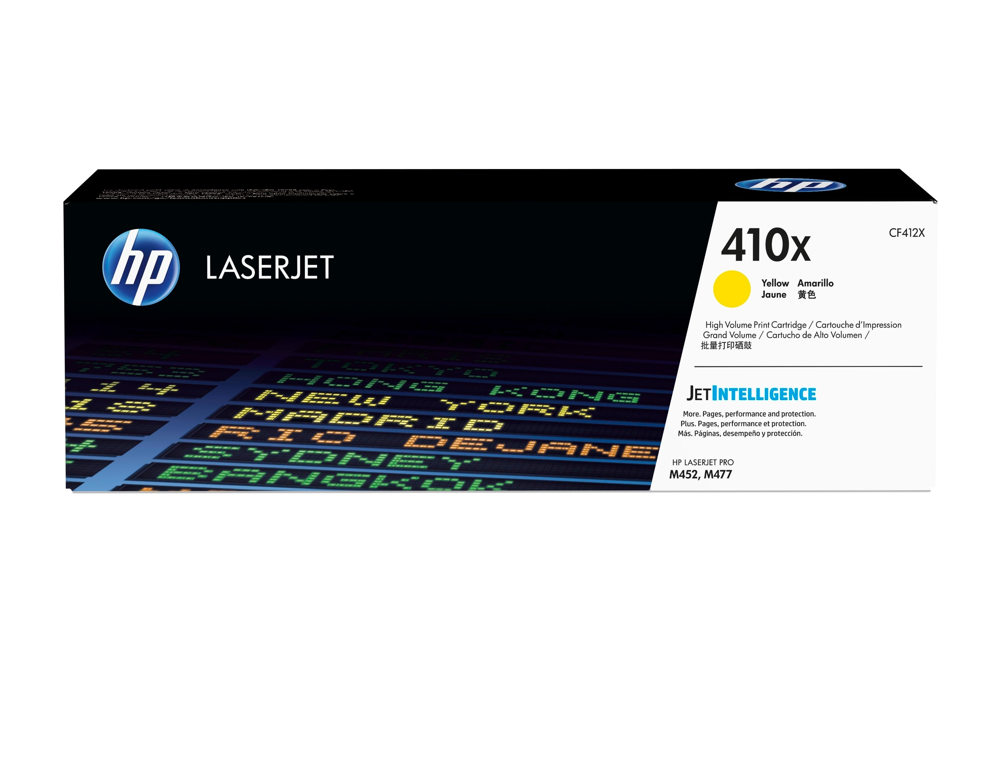 HP 410X Yellow High Yield Toner