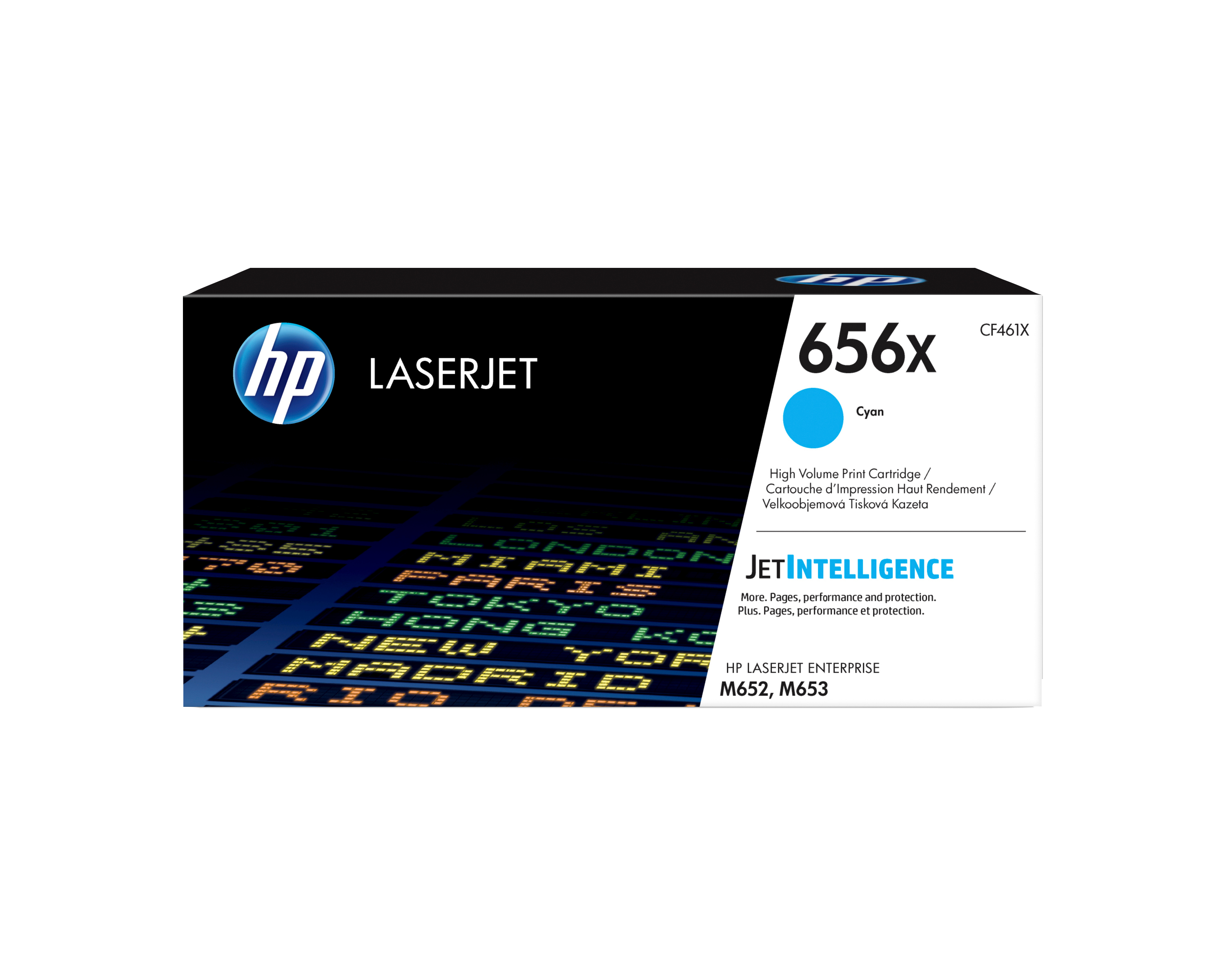 656X Cyan LaserJet Toner Cartridge