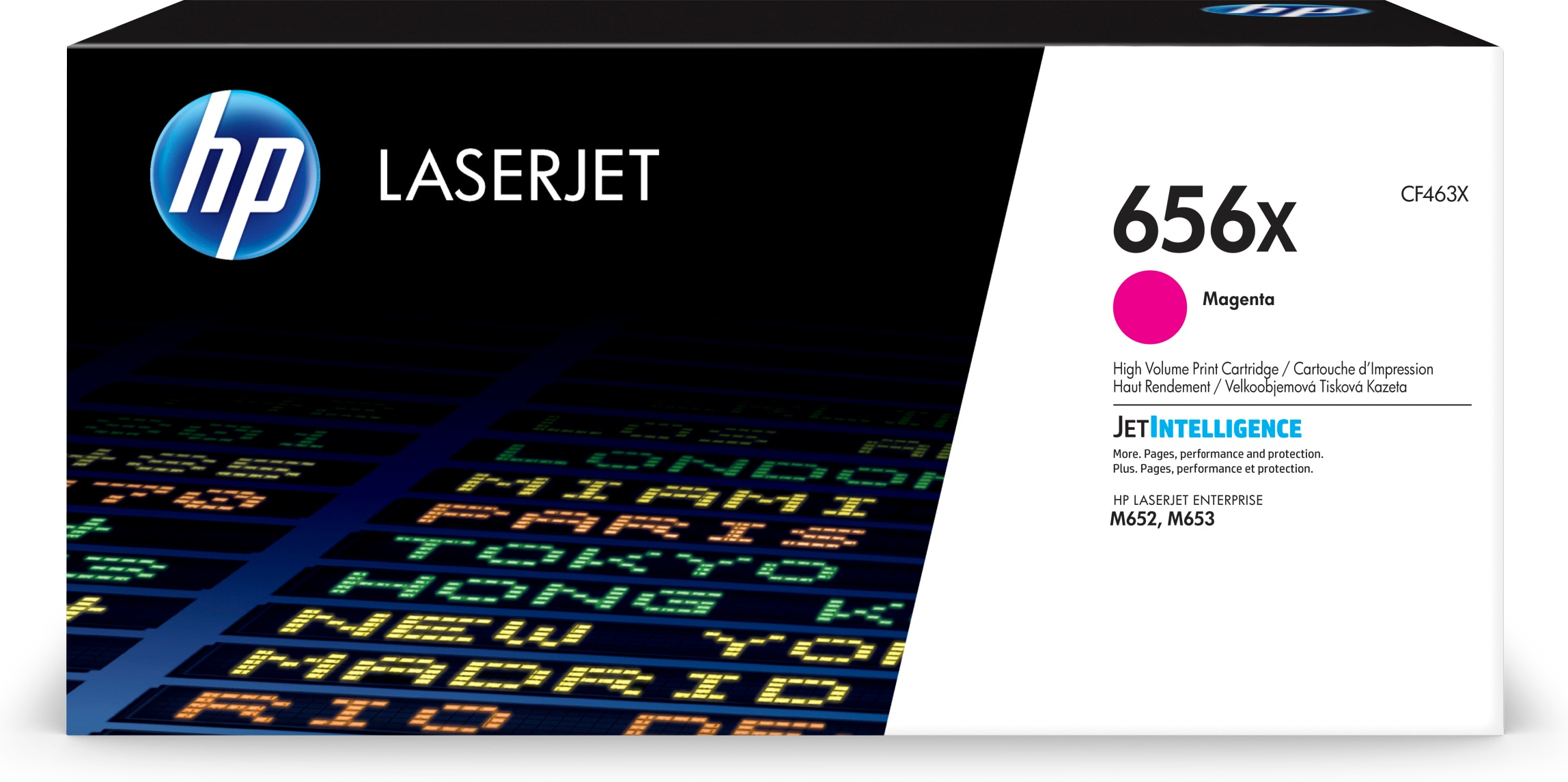 656X Magenta LaserJet Toner Cartridge