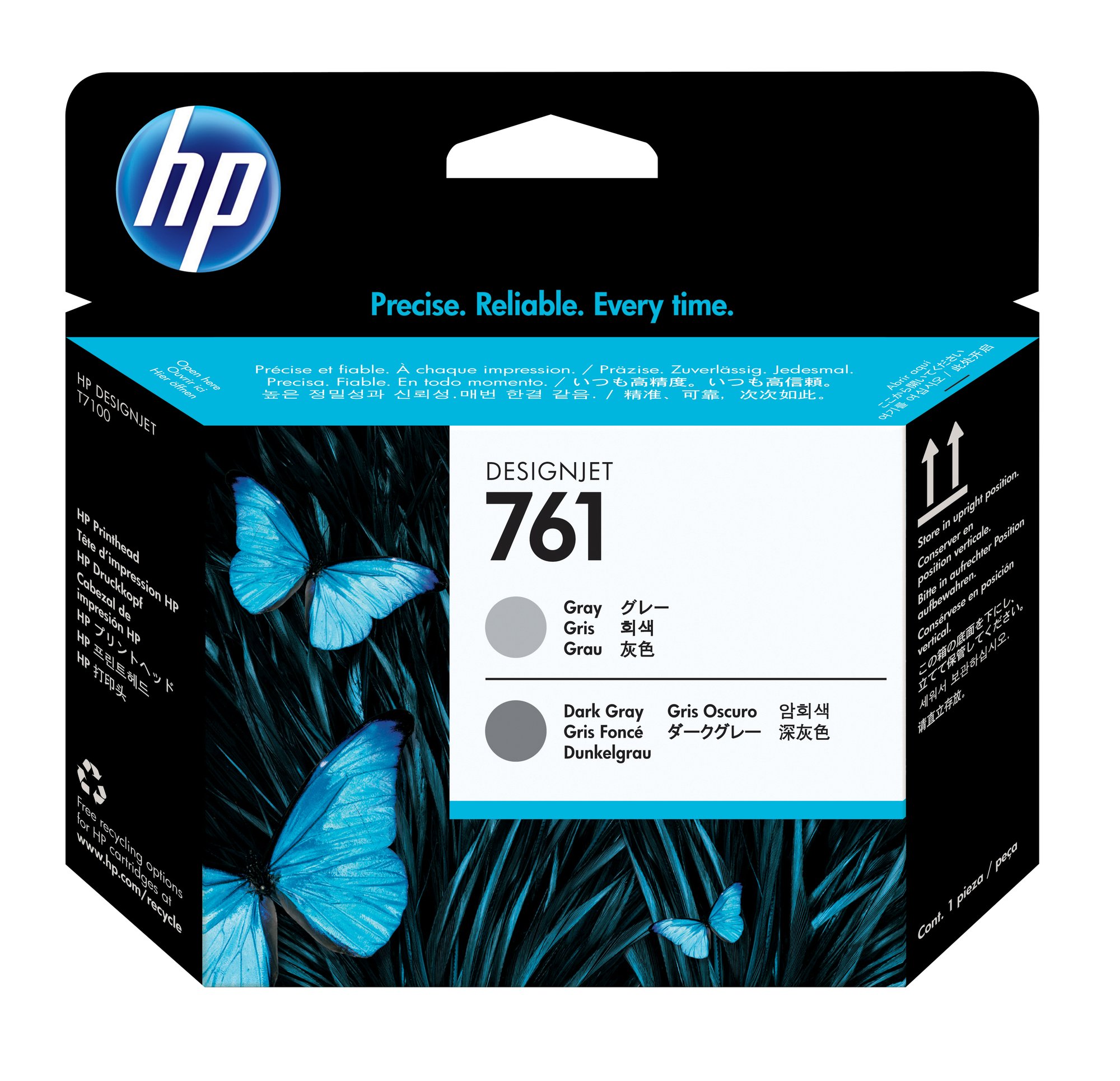 HP 761 Grey/Dark Grey Inkjet Printhead