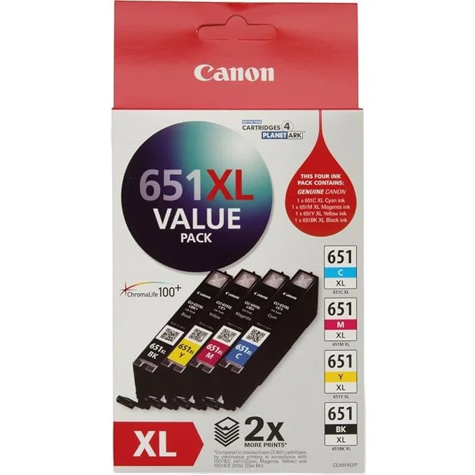 Canon CLI651XL Ink Value Pack