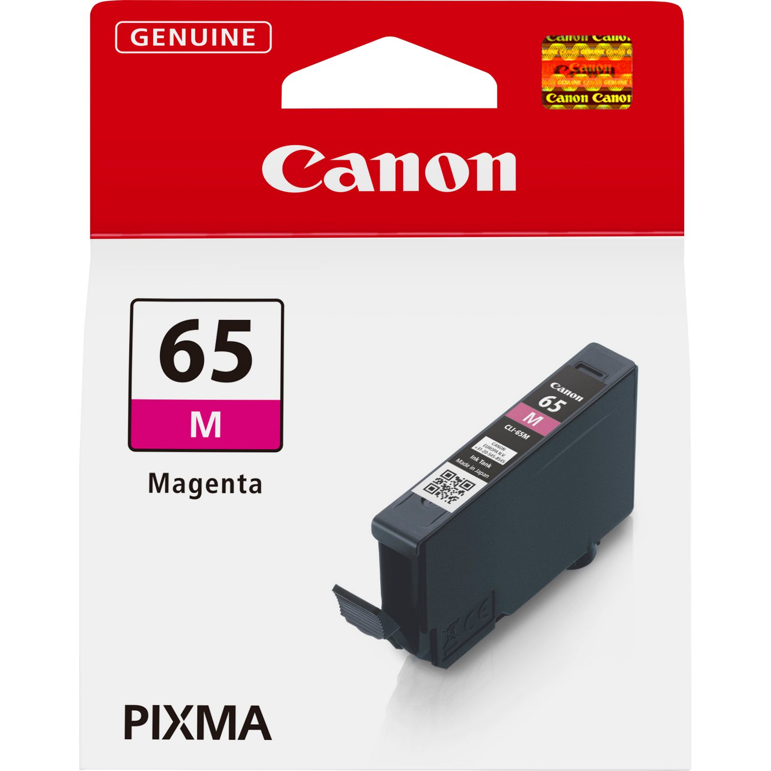 Canon CLI65M Dye Magenta Ink Cartridge (Monet)
