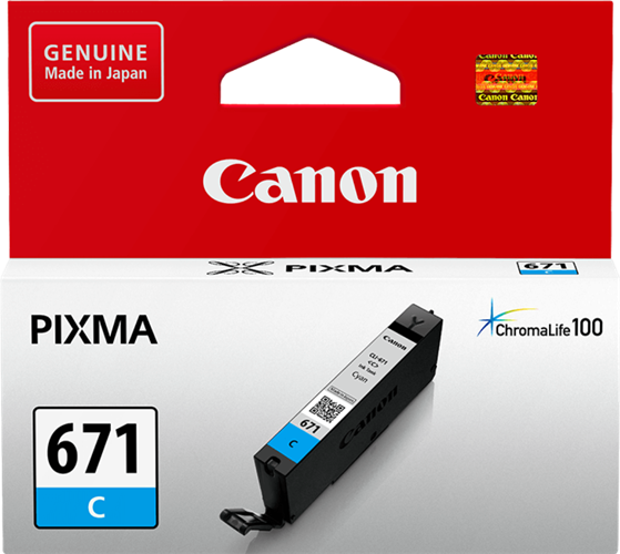 Canon CLI671C Cyan Ink Cartridge