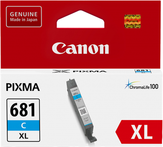 Canon CLI681XLC Cyan High Yield Ink Cartridge
