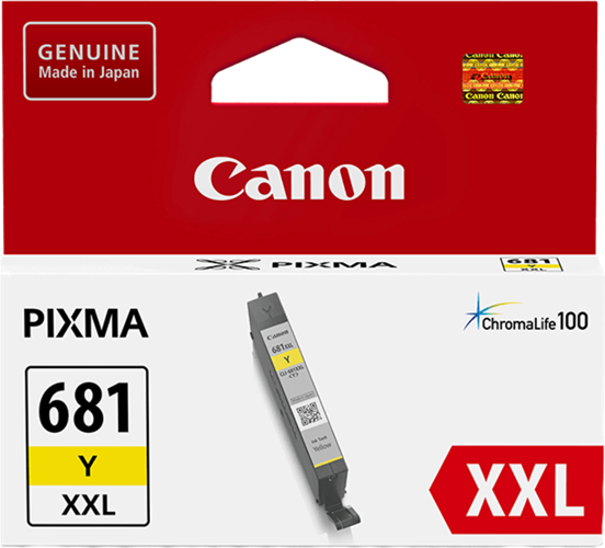 Canon CLI681XXLY Extra High Yield Yellow Ink Cartridge