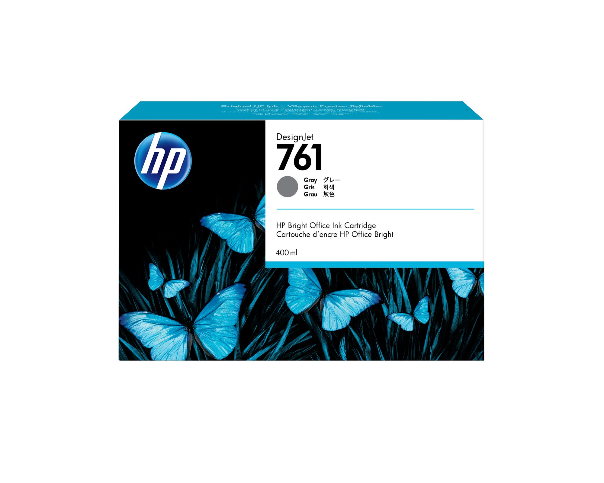 HP 761 400ml Grey Ink Cartridge