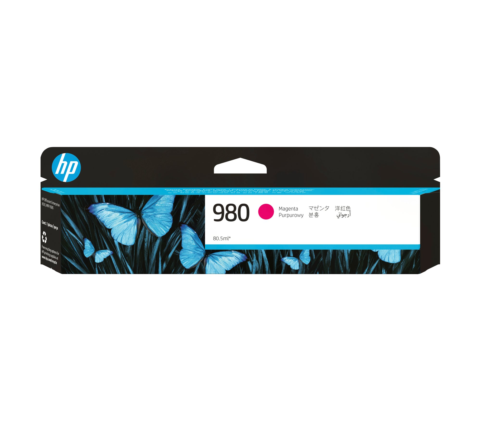 980 MAGENTA INK CART D8J08A