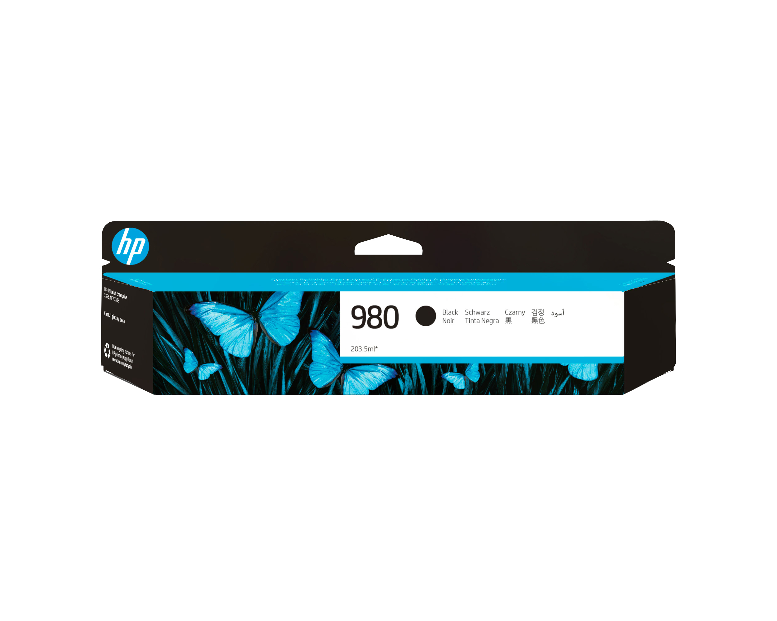 980 BLACK INK CART D8J10A