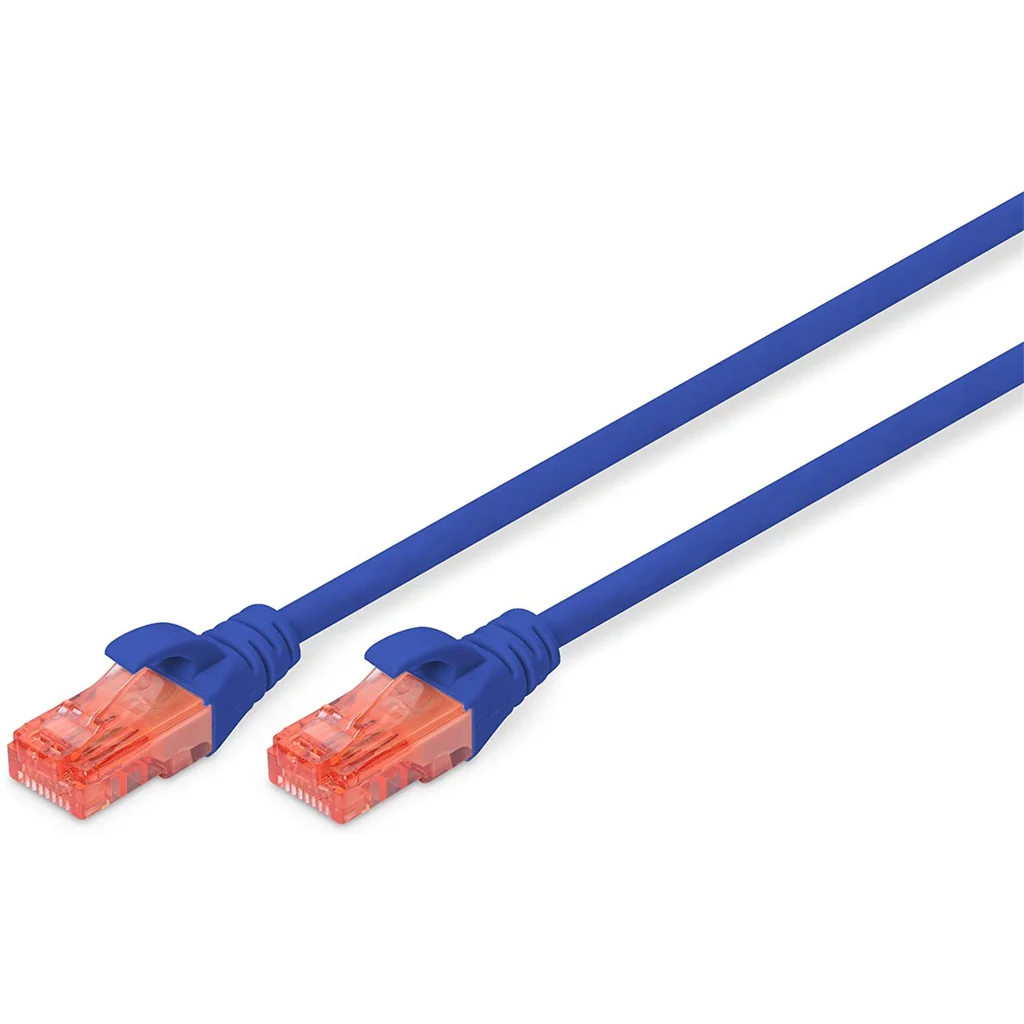 Digitus UTP CAT6 Patch Lead - 0.75M Blue
