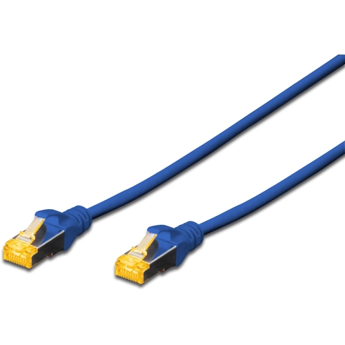 Digitus S-FTP CAT6A Patch Lead - 0.25M Blue