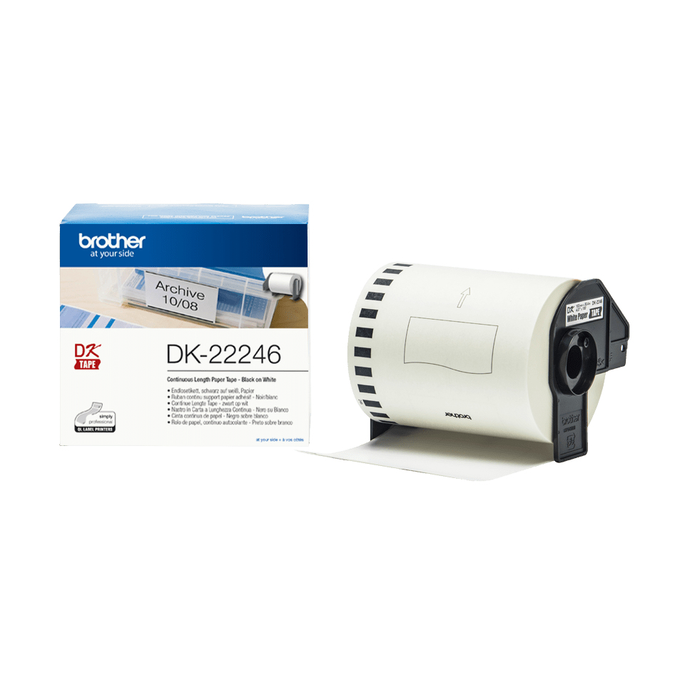 Brother DK22246 Continuous Paper Label Tape 103mm x 30.48m