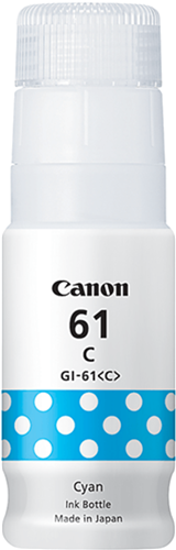 Canon GI61C PIXMA MegaTank Ink Bottle Cyan