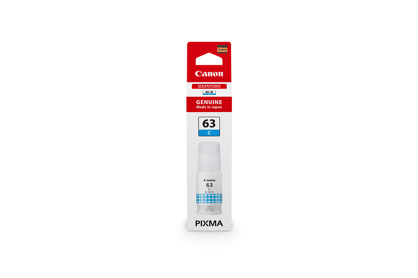 Canon GI63C Cyan MegaTank Ink Bottle