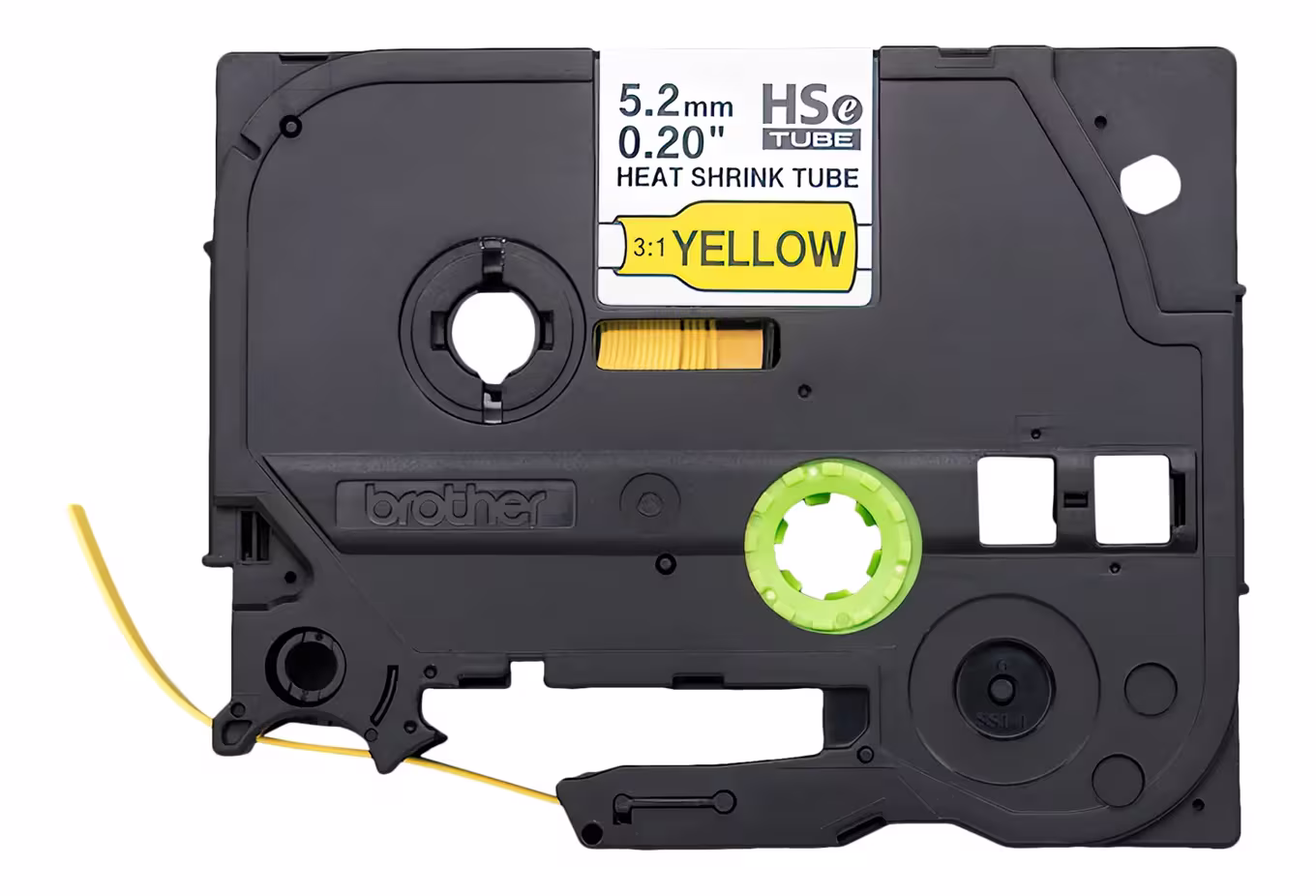 HSE611E 5.2MM B ON Y HEAT SHRINK TAPE