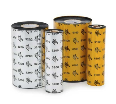 Zebra 110mm X 74m Wax/Resin Ribbon - Glossy Labels