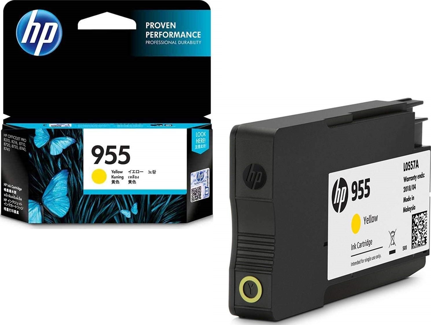 HP 955 Yellow Ink Cartridge