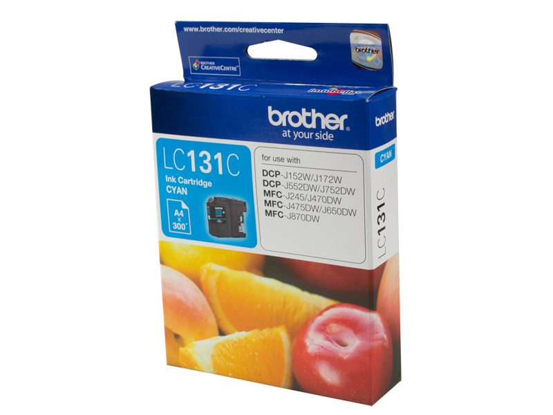 Brother LC131C Cyan Ink Cartridge