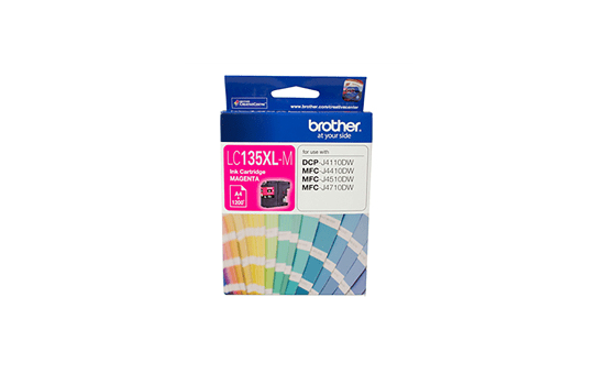 Brother LC135XLM Magenta High Yield Ink Cartridge