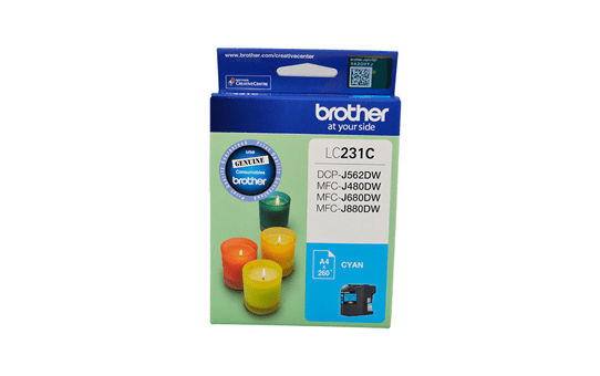 Brother LC231C Cyan Ink Cartridge